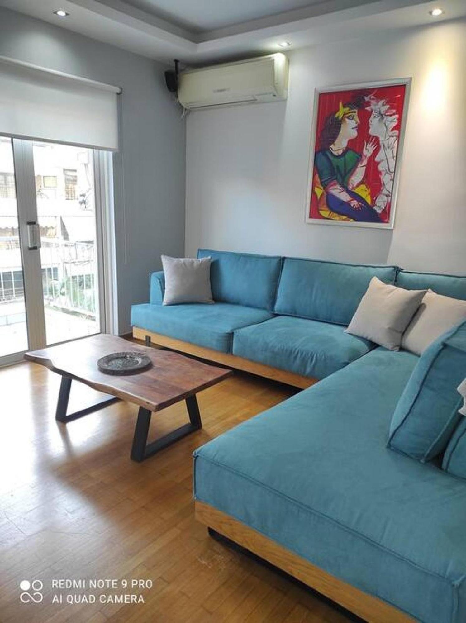 One Block From The Sea Family House At Floisvos Apartment Athens Luaran gambar